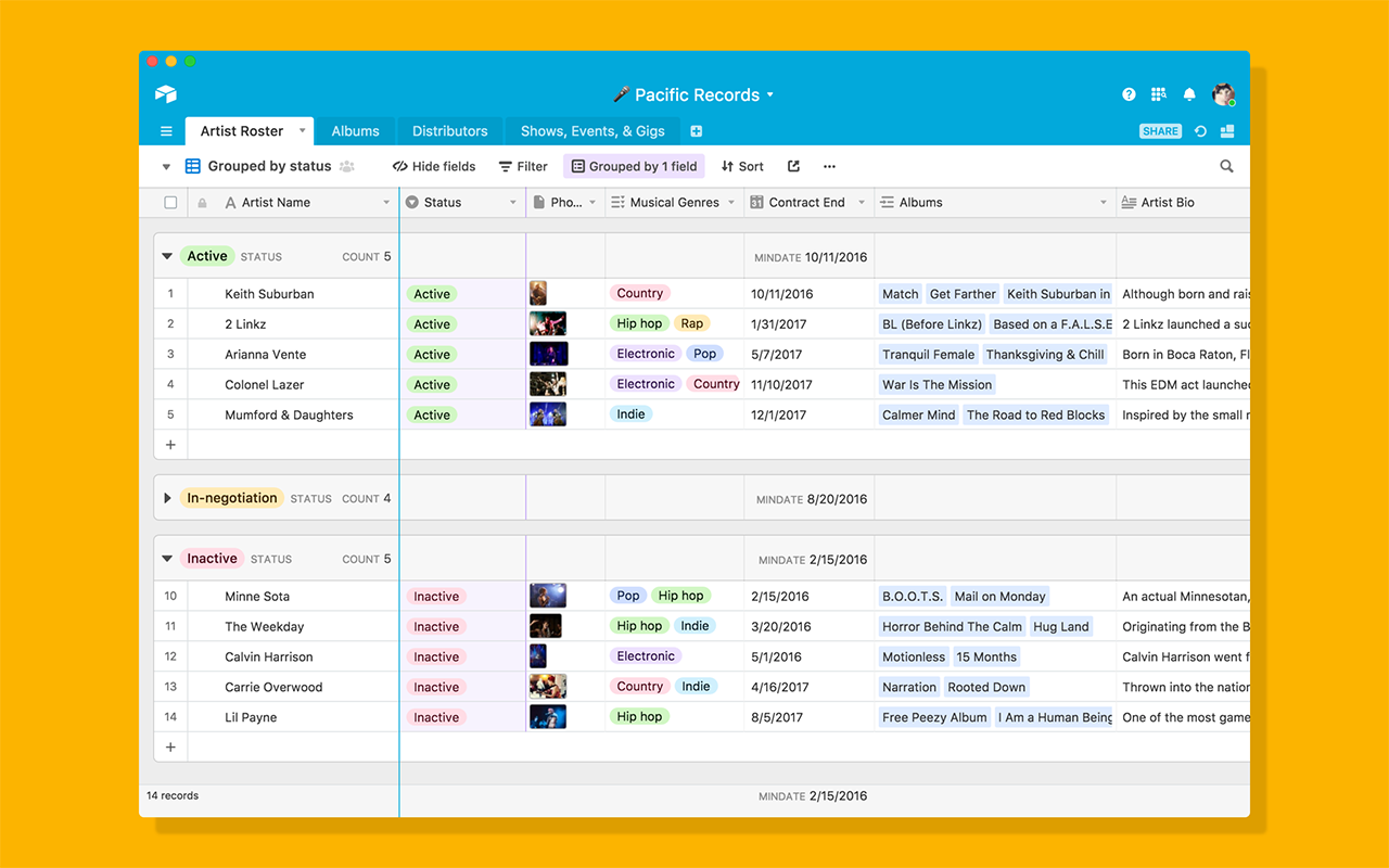 Airtable UI