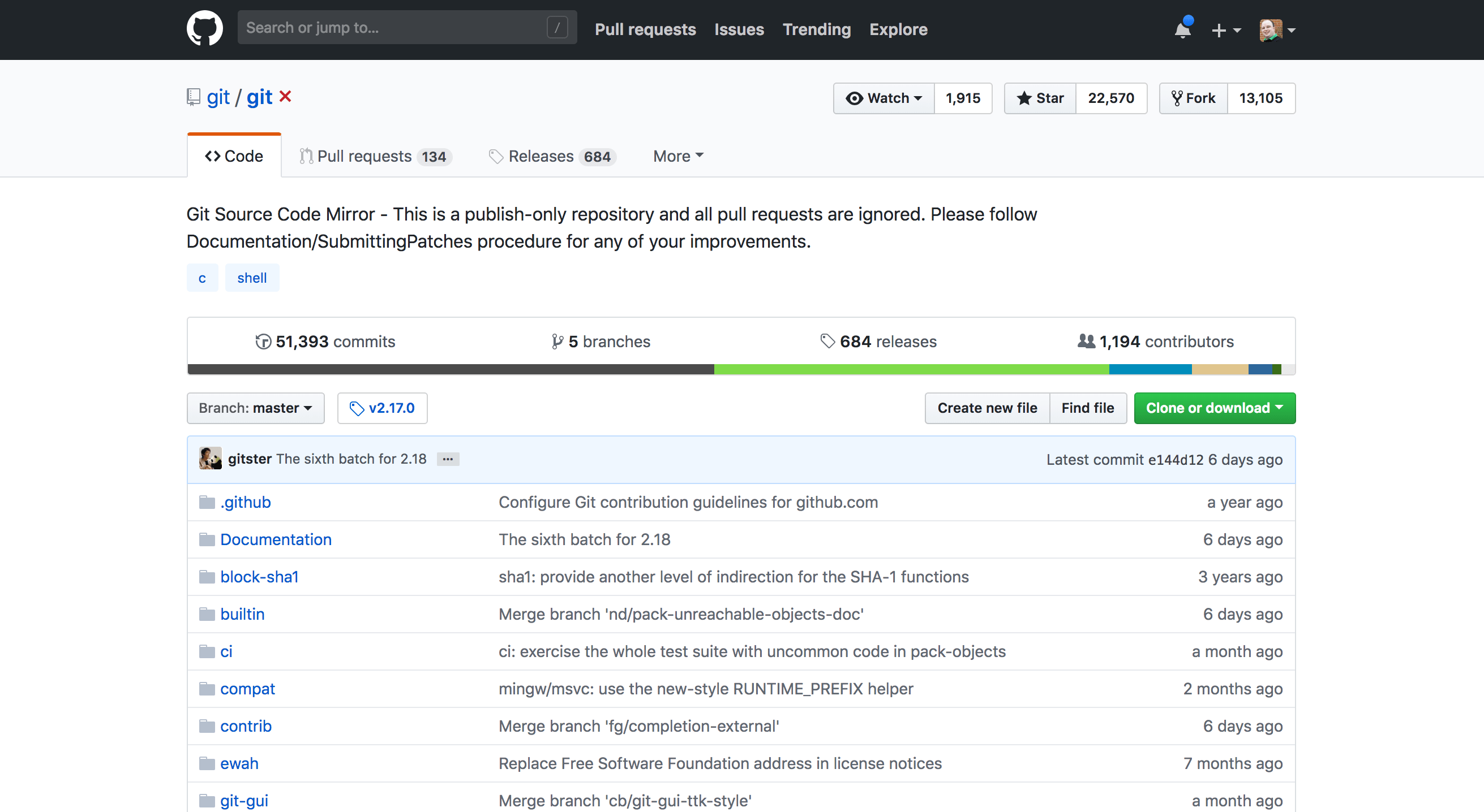 Github UI